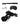 Shots Ouch Bondage Belt Restraint System - Black