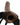 Fetish Fantasy Series 8" Vibrating Hollow Strap On Brown