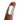 Lux Fetish 6" Rechargeable Strap On with Balls - Brown