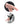 King Cock Plus 8" Triple Density Cock with Swinging Balls - Ivory