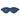 Shots Denim Eye Mask - Blue