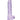 Shots RealRock Realistic Crystal Clear 7" Dildo w/Balls - purple