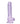 Shots RealRock Realistic Crystal Clear 7" Dildo w/Balls - purple