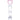 Glas 8" Sweetheart Glass Dildo - Pink/Clear