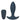 Lux Active Throb Anal Pulsating Massager w/Remote - Dark Blue