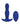 A Play Expander Rechargeable Silicone Anal Plug w/Remote - Blue