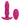 A Play Rise Rechargeable Silicone Anal Plug w/Remote - Pink