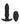 A Play Rise Rechargeable Silicone Anal Plug w/Remote - Black