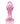 Crystal Flower Butt Plug - Pink