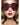 Shots Ouch Halo Eyemask - Burgundy