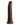 King Cock Elite 9" Vibrating Silicone Dual Density Cock with Remote - Brown