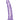 Blush B Yours Plus 7.5" Lust n' Thrust Dildo - purple