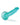 Blush B Yours Plus 7.5" Lust n' Thrust Dildo - Teal