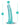 Blush B Yours Plus 7.5" Lust n' Thrust Dildo - Teal