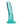 Blush B Yours Plus 5.5" Hard n' Happy Dildo - teal