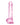 Blush Naturally Yours 7" Crystalline Dildo - pink