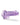 Naturally Yours 7" Crystalline Dildo - Amethyst