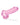 Blush Naturally Yours 6" Crystalline Dildo - Pink