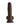 Shaft Model A Flexskin Liquid Silicone 7.5" Dong w/Balls - Mahogany