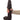 Get Lucky 12" Real Skin Dildo - Dark Brown