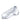 Glas 8" Realistic Ribbed Glass G-Spot Dildo with Balls - Clear