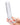 Glas 8" Realistic Ribbed Glass G-Spot Dildo with Balls - Clear