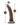 Blush Dr. Skin Glide 7.5" Self Lubricating Dildo - Chocolate