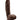 Blush Dr. Skin Glide 8.5" Self Lubricating Dildo w/Balls - Chocolate