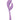 Elle Liquid Silicone Dual Flicker - Purple