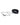 shots ouch Black & White Velcro Collar & Nipple Clamps