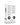 Shots Ouch Black & White Beginner's Furry Hand Cuffs - Black