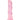 Shots RealRock Crystal Clear 7" Dildo - pink