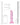 Shots RealRock Crystal Clear 7" Dildo - pink