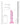 Shots RealRock Crystal Clear 7" Dildo - pink