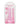 Shots RealRock Crystal Clear 7" Dildo - pink