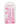 Shots RealRock Crystal Clear 7" Dildo - pink