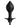 Anal Fantasy Elite Collection Auto Throb Inflatable Vibrating Plug - Black