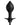 Anal Fantasy Elite Collection Auto Throb Inflatable Vibrating Plug - Black