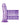Blush B Yours Plus 8" Roar n Ride Dildo - purple