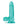 Blush B Yours Plus 7.25" Rock n Roll Dildo - Teal