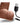 Lux Fetish 6" Rechargeable Strap On with Balls - Brown