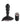 Gender Fluid Shake Anal Vibe with Remote - Black