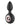 Gender Fluid Tremor Ring Plug Anal Vibe - Black