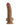 Shaft Model N Flexskin Liquid Silicone 8.5" Side Curve Dong with Balls - Oak