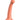 Dillio Platinum 6" Secret Explorer Silicone Dildo - Peach