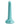 Dillio Platinum 5" Curious Five Silicone Dildo - Teal