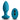 Inya Alpine Remote Control Butt Plug - Teal