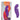 Stella Liquid Silicone Dual Pleaser - Purple