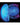 Oxballs Glowhole 1 Hollow Buttplug Small - Blue Morph