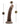 Dr. Skin Plus 7" Posable Dildo - Chocolate